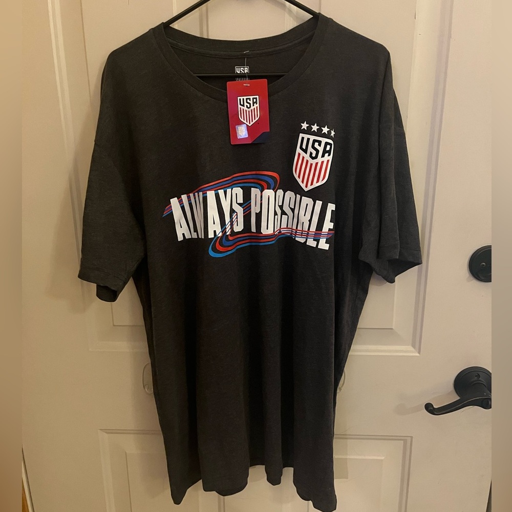 Men’s Size XL USA Always Possible Shirt NWT.